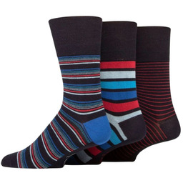 Gentle Grip 3PACK skarpety bezuciskowe, bambusowe, męskie,