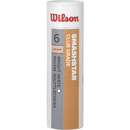 Wilson Smashstar Shuttlecocks piłka do badmintona, 6 sztuk