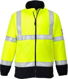 PORTWEST FR31 BLUZA POLAROWA OSTRZEGAWCZA TRUDNOPALNA I ANTYELEKTROSTATYCZNA;