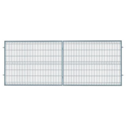 Brama dwuskrzydłowa 3D 4,00 x 1,50 ocynk