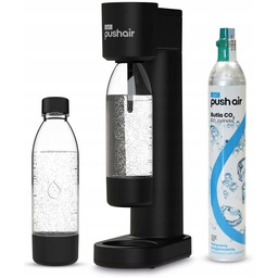 Saturator do wody Dafi PushAir + 2x butelka