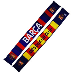 FC Barcelona szalik kibica dwustronny Double Knitted Scarf