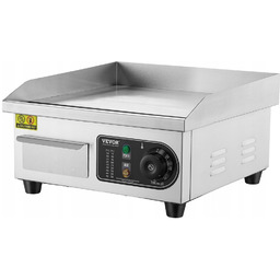 VEVOR GRILL ELEKTRYCZNY KOMERCYJNY 2000W PŁASKA PŁYTA GRILLOWA