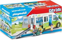 PLAYMOBIL City Life 71329 Autobus szkolny, przesuwanymi drzwiami,