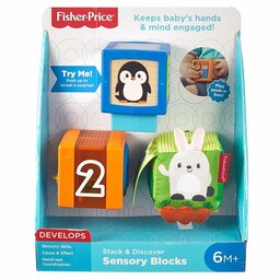 Fisher-Price, klocki kolorowe Zwierzątka