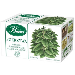 BiFix POKRZYWA Herbatka ziołowa ekspresowa 20 torebek