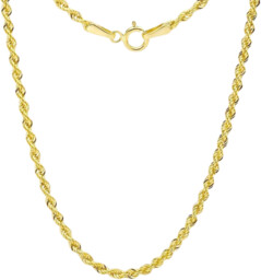 Złoty Łańcuszek Korda 2,10 mm Damski pr 585