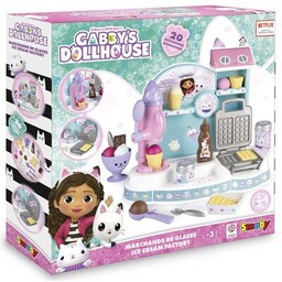 SMOBY Zabawka zestaw kuchenny Koci Domek Gabi Lodziarnia