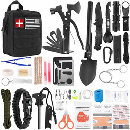 NAJWIĘKSZY ZESTAW WOJSKOWY SURVIVALOWY 92w1 FUNKCJE I ELEMENTY