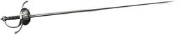 Cold Steel Ribbed Shell Swept Hilt Rapier