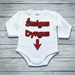 Śmigus dyngus - body niemowlęce