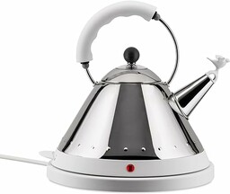 Alessi MG32 W  elektryczny czajnik bezkablowy, stal