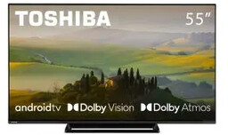 Toshiba 55UA3E63DG 55" LED 4K Android TV Dolby