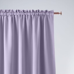 ZASŁONY GOTOWE NA TAŚMIE LILA FIOLET 140X250cm