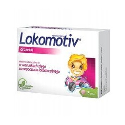Aflofarm Lokomotiv draż, 15 tabletek