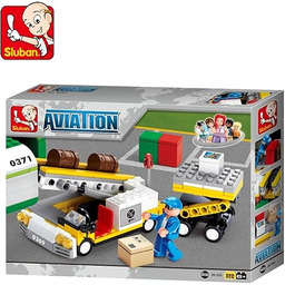 Sluban SlubanM38-B0369 M38-B0369 Aircraft Cargo Loader zestaw klocków
