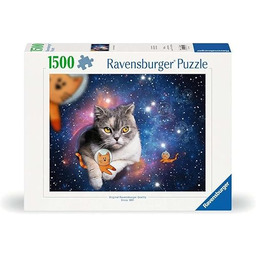 Ravensburger Puzzle 12000742 - Katzen fliegen im Weltall