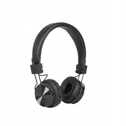 Słuchawki bluetooth nauszne Bt czarne Km