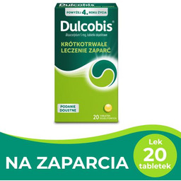 Dulcobis 5 mg - Lek na uciążliwe zaparcia