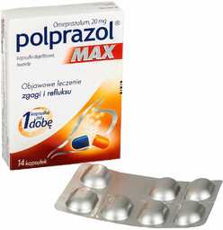 Polprazol Max 20 mg 14 Kapsułek