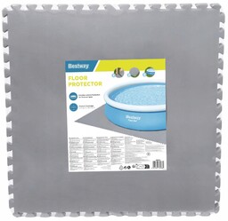 Bestway 58636 Piankowa Mata Pod Basen 78x78cm 9szt