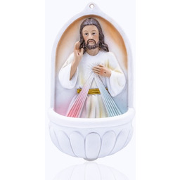 Jezus Miłosierny kropielnica