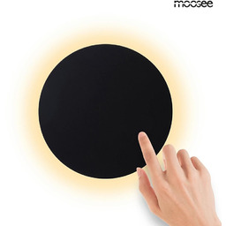 MOOSEE lampa ścienna kinkiet SHADOW SUN 25 czarna,