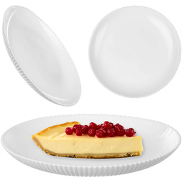 Talerz deserowy Regno 19 cm biały 1 szt.