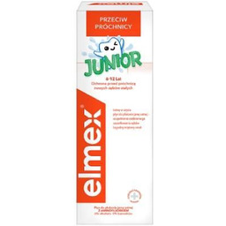ELMEX JUNIOR Płyn do płukania jamy ustnej -