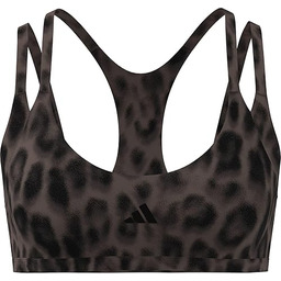 adidas dames Optime Workout Leopard Strappy Light Support