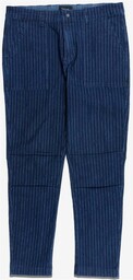spodnie DIAMOND - Woodland Striped Pants Dark Denim
