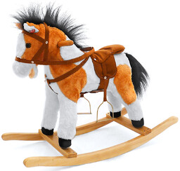 Koń Konik na biegunach Łatek Milly Mally