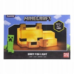 Minecraft Rudy Lis Lampka Nocna Fox 16CM Baterie