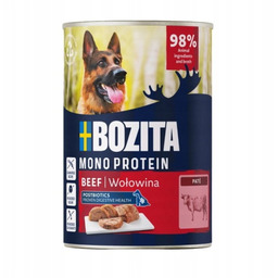 BOZITA DOG Mono protein postbiotyk Beef (puszka) 400g