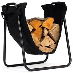 GOCKOWIAK Stojak na drewno Surat Czarny 20kg