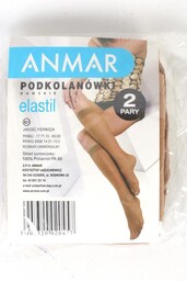 Klasyczne bezuciskowe podkolanówki damskie Elastil