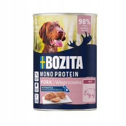 BOZITA DOG Mono protein postbiotyk Pork (puszka) 400g