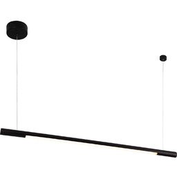 Lampa wisząca biurowa ORGANIC HORIZON CZARNA P0354D -