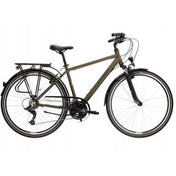 Kross, Rower trekkingowy, Trans 2.0 M 28'', khaki-czarny