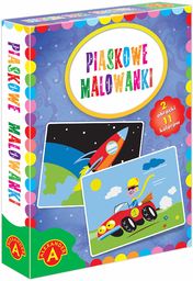 Z.P. Alexander 2465 Piaskowe Malowanki-Auto/Rakieta
