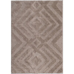 Dywan Pisa 80 x 150 cm romby beżowy