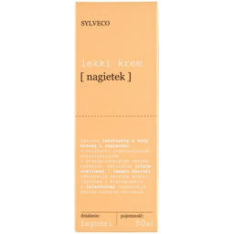 Sylveco, Lekki krem do twarzy, nagietek, 50ml