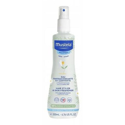 MUSTELA BEBE Odświeżający spray ułatwiający rozczesywanie włosów, 200ml