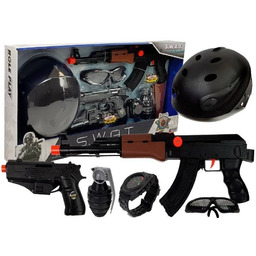 Zestaw Policjanta S.W.A.T Pistolety Kask