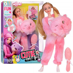 Lalka Emi w Różowym Przebraniu Misia Woopie Royal