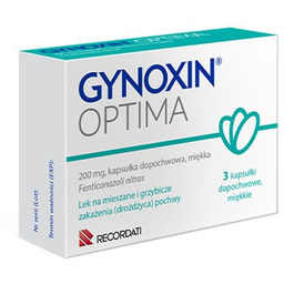 Gynoxin Optima 200mg, 3 tabl. dopochwowe