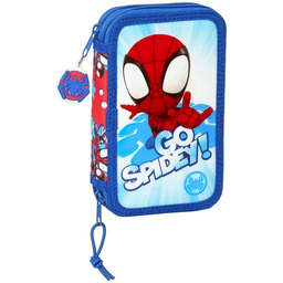 Piórnik Spidey Spiderman 2 Komory Pisaki Kredki