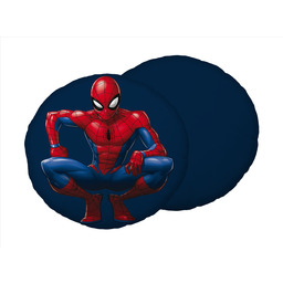 Jerry Fabrics Poduszka dekoracyjna 35 cm Spider-man granatowa