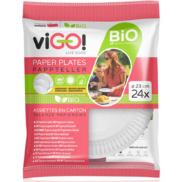 VIGO Talerz papierowy 7312224 23 cm (24 szt.)
