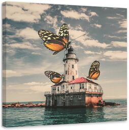 Obraz na płótnie, Zmutowane motyle - Zehem Chong